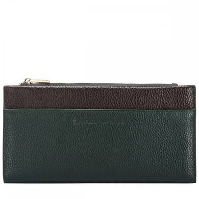 Кошелек женский кожаный Smith & Canova 26801 Althorp (Black-Tan)
