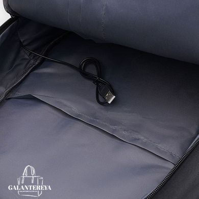 Рюкзак мужской для ноутбука Monsen C1BLH-1634bl-black черный
