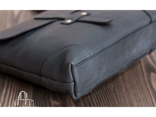 Мужской кожаный мессенджер Tiding Bag G1177B коричневый