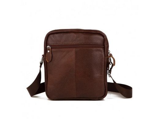 Мужской кожаный черный мессенджер Tiding Bag M38-3923