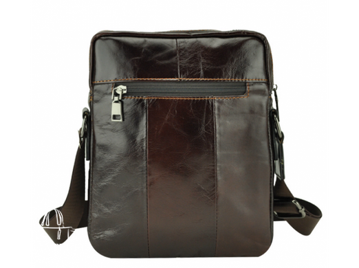 Мужской кожаный коричневый мессенджер Tiding Bag A25F-5573C