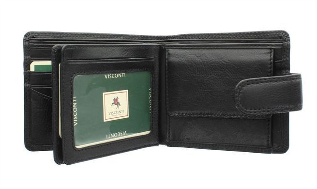 Мужской кожаный кошелек Visconti HT13 - Strand