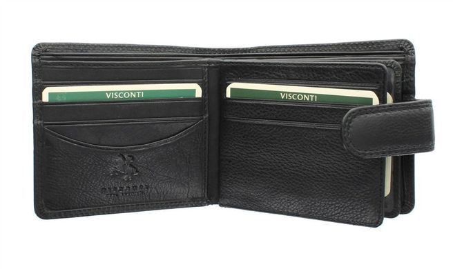 Мужской кожаный кошелек Visconti HT13 - Strand