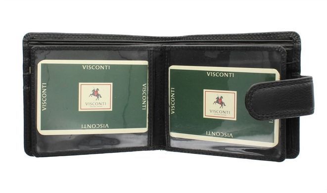 Мужской кожаный кошелек Visconti HT13 - Strand