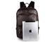 Мужской кожаный рюкзак Tiding Bag 7313Q коричневый 3