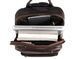 Мужской кожаный рюкзак Tiding Bag 7313Q коричневый 8
