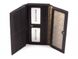 Женский кожаный кошелек Horton Collection TRW8576A черный 2