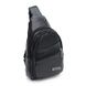 Рюкзак мужской кожаный Monsen C1922bl-black черный 1