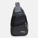 Рюкзак мужской кожаный Monsen C1922bl-black черный 2