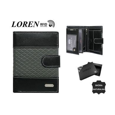 Гаманець чоловічий шкіряний LOREN N4L-DDG-BOX
