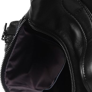 Мужская кожаная сумка Ricco Grande K16362-black черный