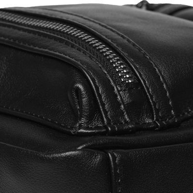 Мужская кожаная сумка Ricco Grande K16362-black черный