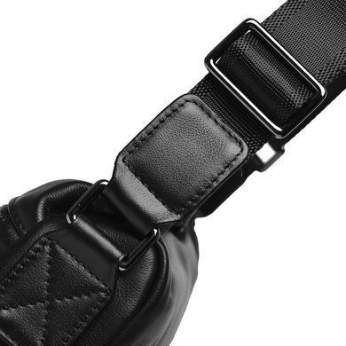 Мужская кожаная сумка Ricco Grande K16362-black черный