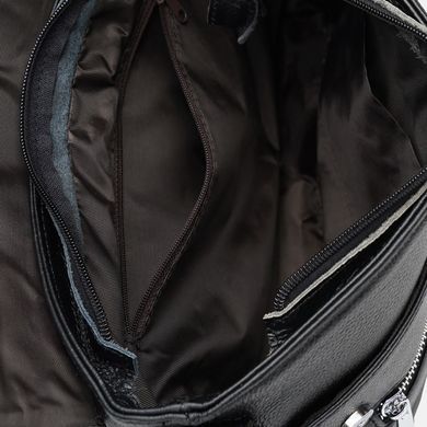 Сумка чоловіча шкіряна Borsa Leather K13530-black