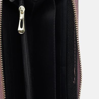 Женский кожаный кошелек Keizer K12707-black черный