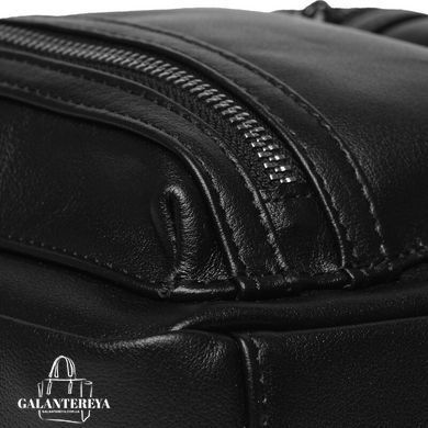 Мужская кожаная сумка Ricco Grande K16362-black черный