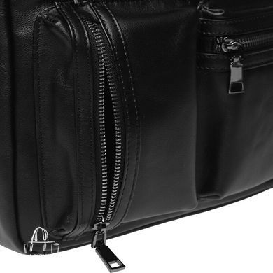 Мужская кожаная сумка Ricco Grande K16362-black черный