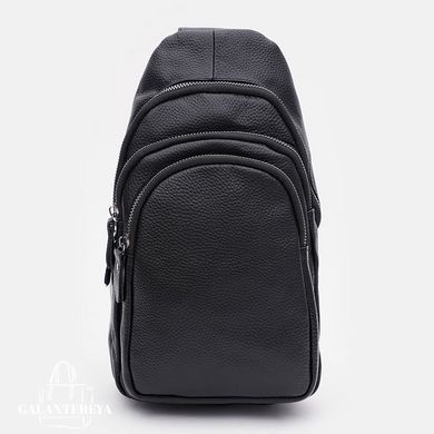 Рюкзак чоловічий шкіряний Keizer K14036bl-black чорний