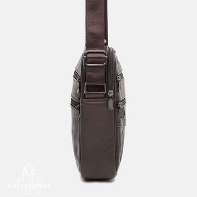 Сумка мужская кожаная Borsa Leather K12314br-brown