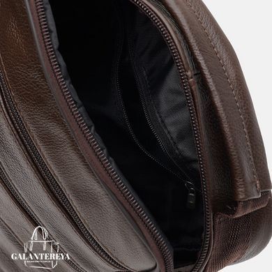 Сумка мужская кожаная Borsa Leather K12314br-brown