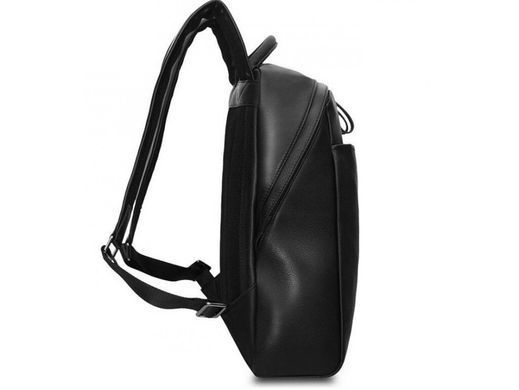 Мужской кожаный рюкзак Tiding Bag B3-1663A черный