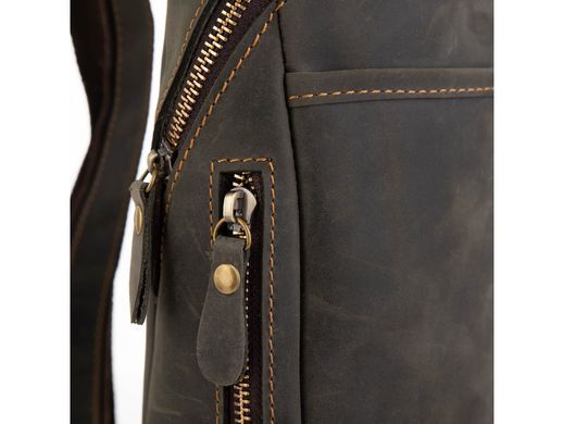Слінг через плече чоловічий шкіряний Tiding Bag t2104
