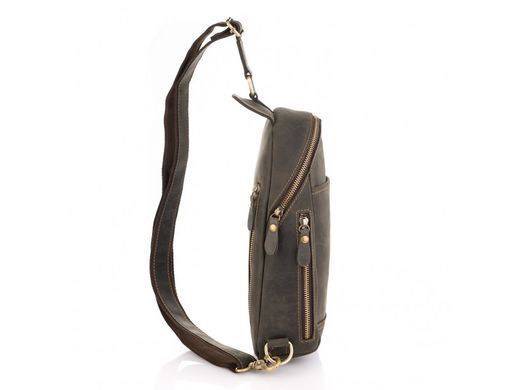 Слінг через плече чоловічий шкіряний Tiding Bag t2104