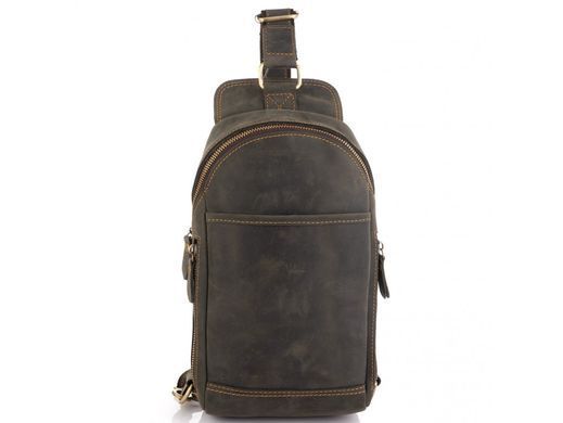 Слінг через плече чоловічий шкіряний Tiding Bag t2104