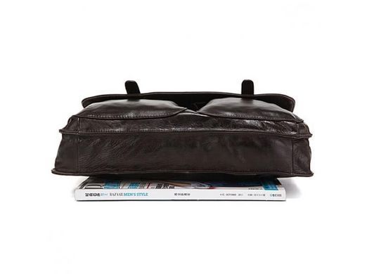 Мужская кожаная коричневая сумка Tiding Bag 6057J