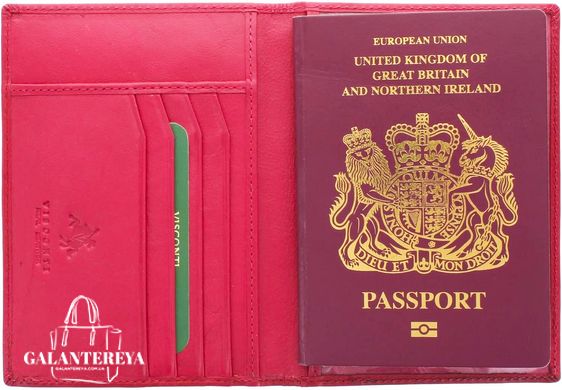 Обложка для паспорта кожаная Visconti 2201