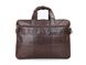 Кожаная сумка для ноутбука Tiding Bag 7343C коричневый 2