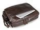 Мужской кожаный мессенджер Tiding Bag 7332C коричневый 5