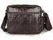 Мужской кожаный мессенджер Tiding Bag 7332C коричневый 3
