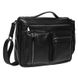 Мужская кожаная сумка Ricco Grande K16362-black черный 1