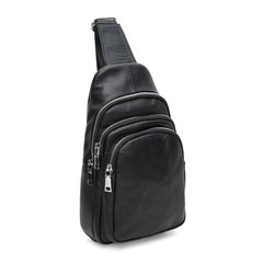 Рюкзак мужской кожаный Keizer K11613bl-black черный