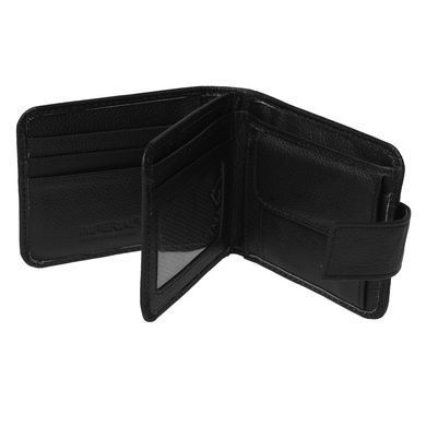 Чоловіче шкіряне портмоне Horse Imperial k1029w-black чорне