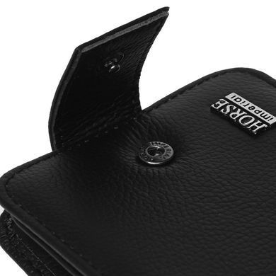 Чоловіче шкіряне портмоне Horse Imperial k1029w-black чорне