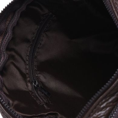 Шкіряний чоловічий месенджер Borsa Leather K11169a-black чорний