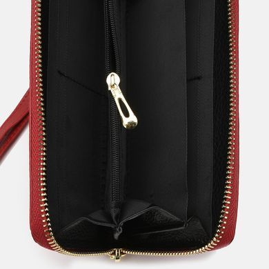 Женский кожаный кошелек Keizer K15201-black черный