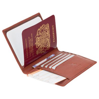 Обкладинка для паспорта шкіряна Visconti 2201