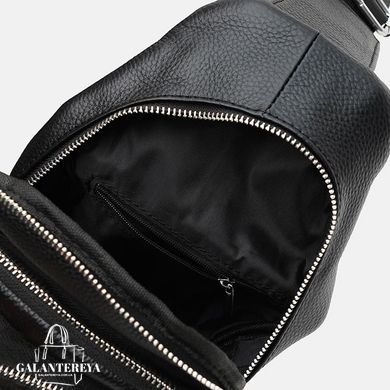 Рюкзак чоловічий шкіряний Keizer K11613bl-black чорний