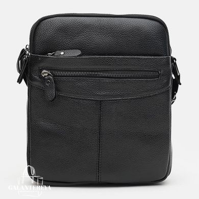 Сумка через плечо мужская кожаная Keizer K12217bl-black