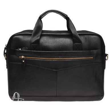 Сумка мужская кожаная Borsa Leather K11118-black