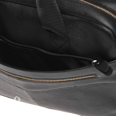 Сумка мужская кожаная Borsa Leather K11118-black