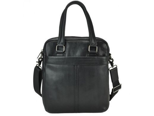 Мужской кожаный мессенджер Tiding Bag 8051A черный