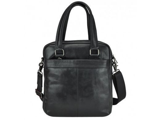 Мужской кожаный мессенджер Tiding Bag 8051A черный