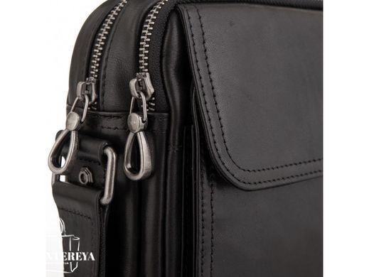 Сумка через плечо мужская кожаная Tiding Bag 8912A