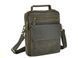 Мужской кожаный коричневый мессенджер Tiding Bag t0038 1