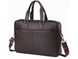 Мужская кожаная сумка для ноутбука Tiding Bag M2164C коричневый 1