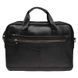 Сумка мужская кожаная Borsa Leather K11118-black 2